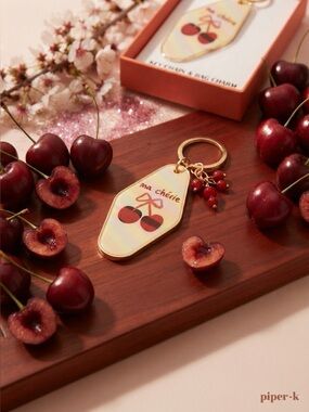 Piper K “Ma Cherie” Keychain & Bag Charm